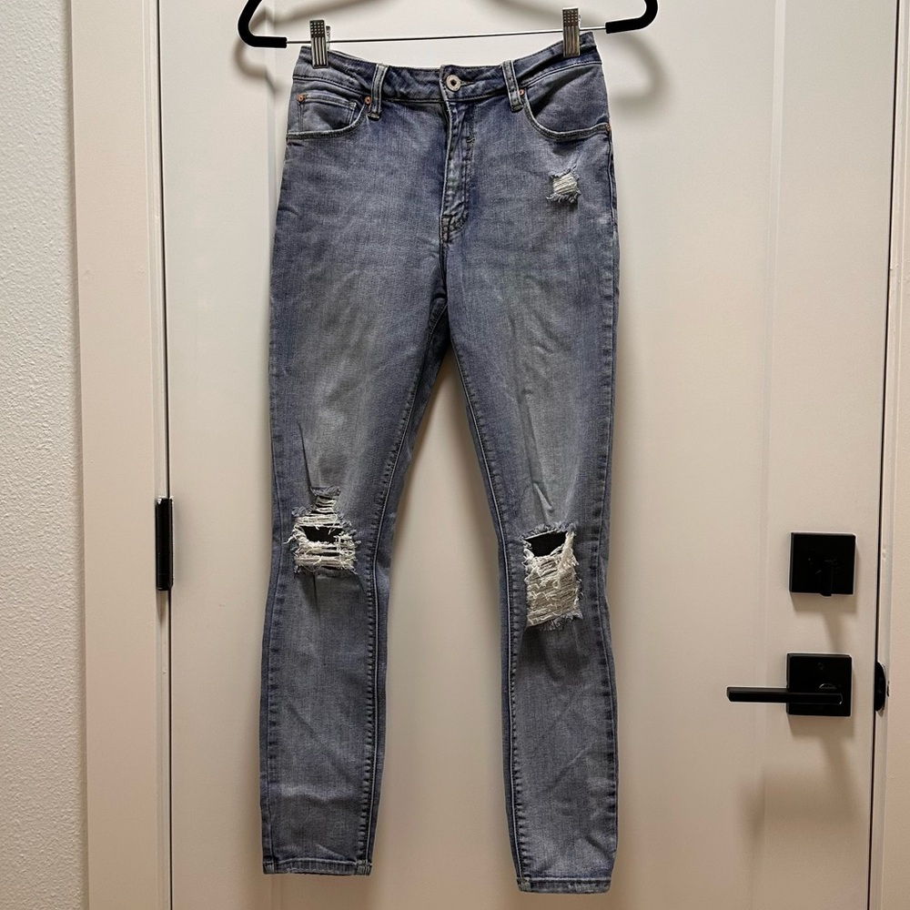 Special A Distressed Blue Jeans